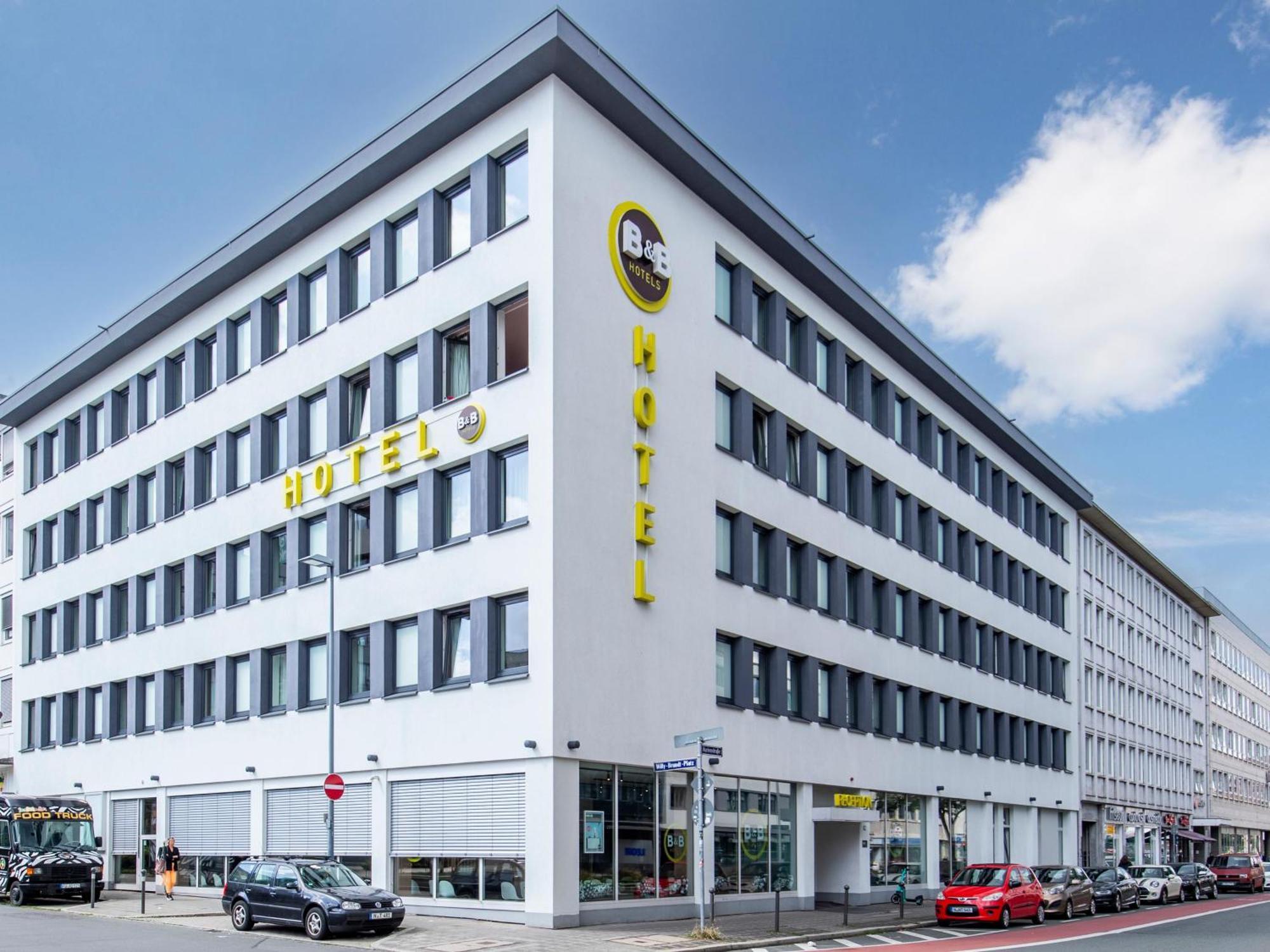 B&B Hotel Nuernberg-Hbf Eksteriør billede